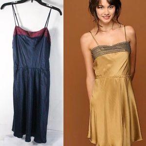 Free People Silk Slip Dress
